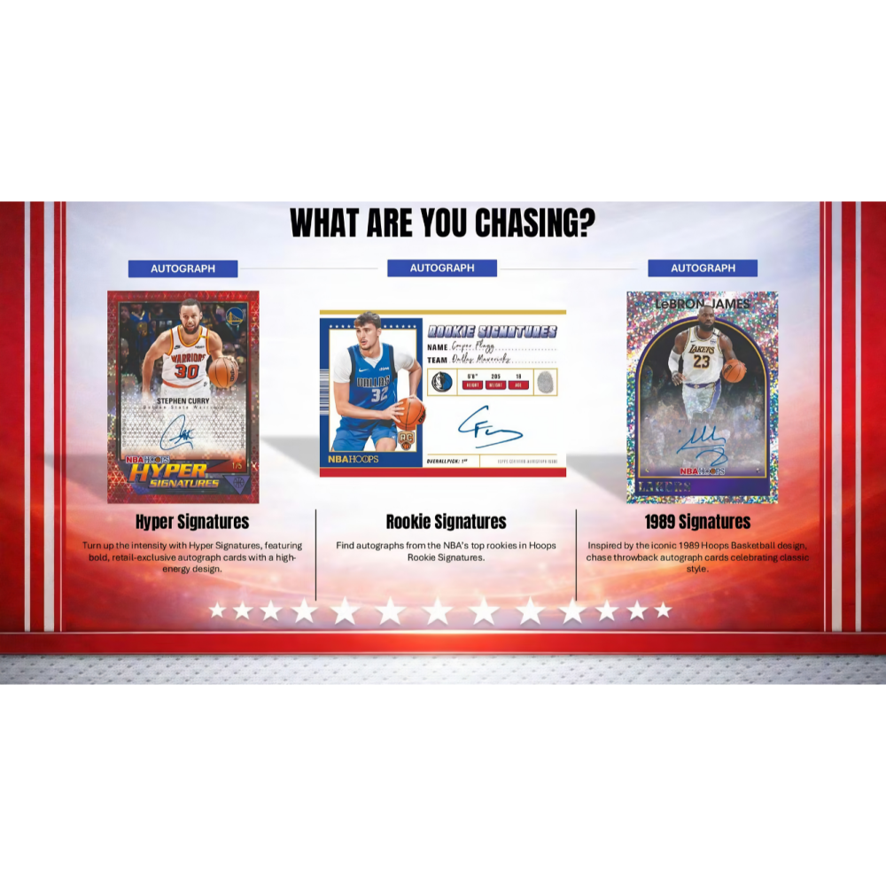 【卡世界】2025-26 Hoops Basketbal Hanger Box 籃球 球員卡 (1盒)-細節圖5