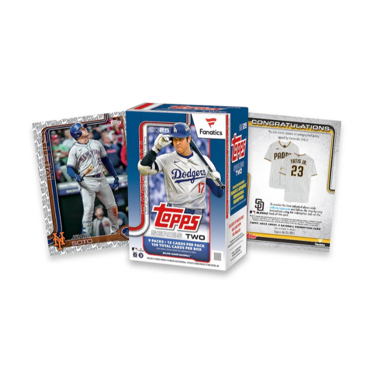 【卡世界】2025 Topps Series 2 Baseball Fanatics Blaster 球員卡 (1盒)-細節圖2