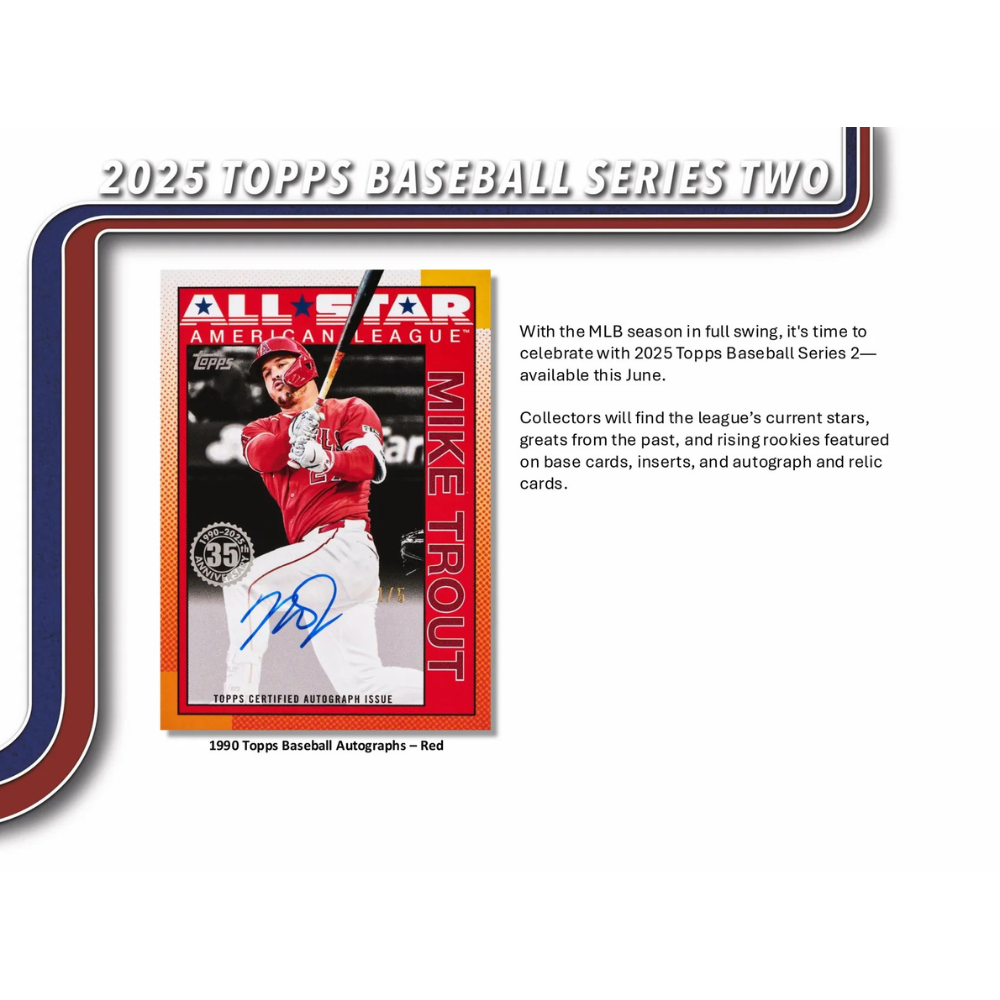 【卡世界】2025 Topps Series 2 Baseball Fanatics Blaster 球員卡 (1盒)-細節圖4