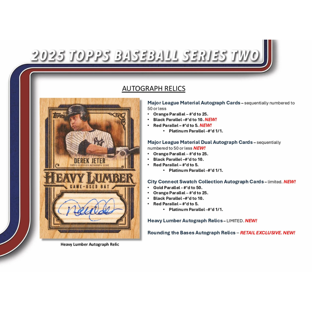 【卡世界】2025 Topps Series 2 Baseball Fanatics Blaster 球員卡 (1盒)-細節圖8