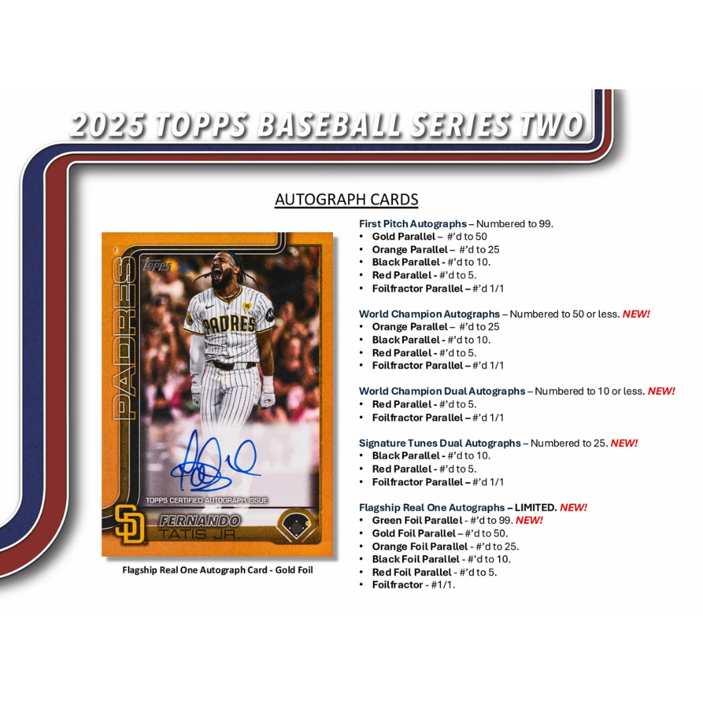 【卡世界】2025 Topps Series 2 Baseball Fanatics Blaster 球員卡 (1盒)-細節圖10