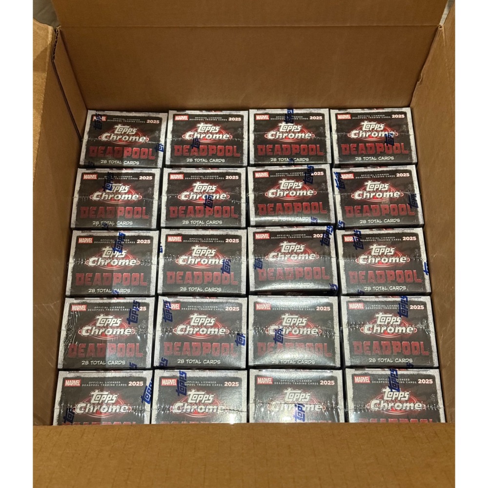 【卡世界】🔥全新箱 2025 Topps Deadpool Chrome Blaster Box 死侍 球員卡 (1盒-細節圖4