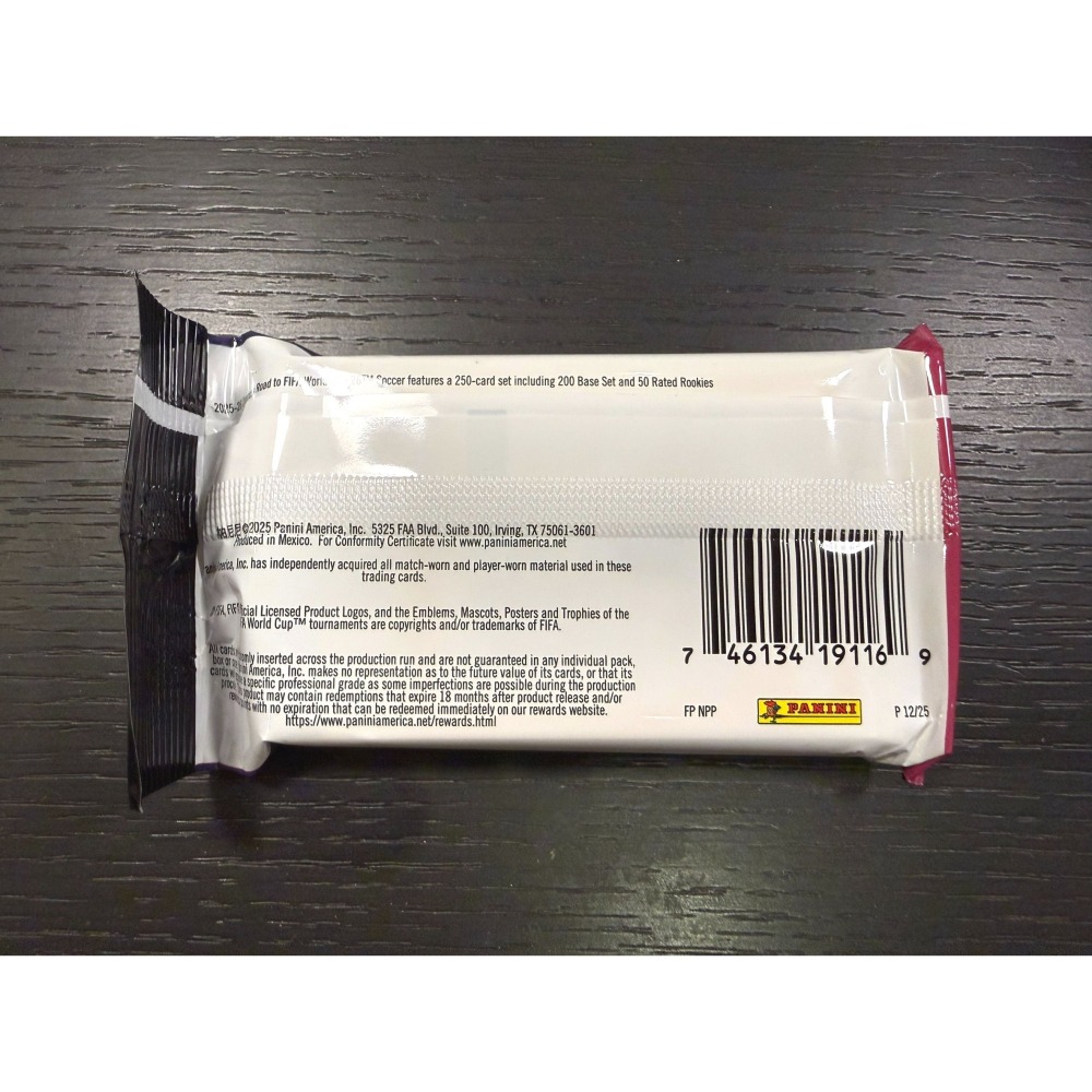 【卡世界】🔥新盒 2025-26 Donruss Soccer Jumbo Value Pack 足球 球員卡 (1包-細節圖6