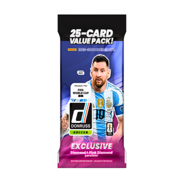 【卡世界】🔥新盒 2025-26 Donruss Soccer Jumbo Value Pack 足球 球員卡 (1包-細節圖2