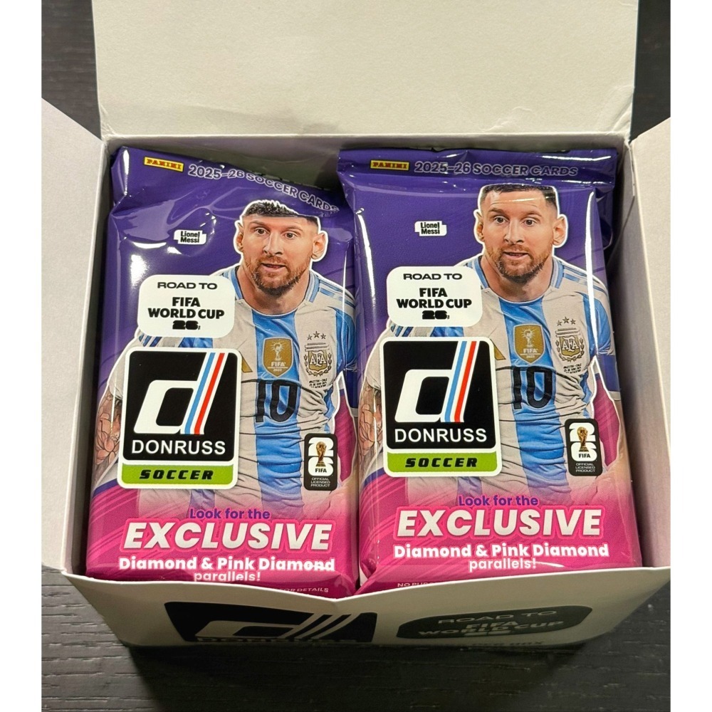 【卡世界】🔥新盒 2025-26 Donruss Soccer Jumbo Value Pack 足球 球員卡 (1包-細節圖5