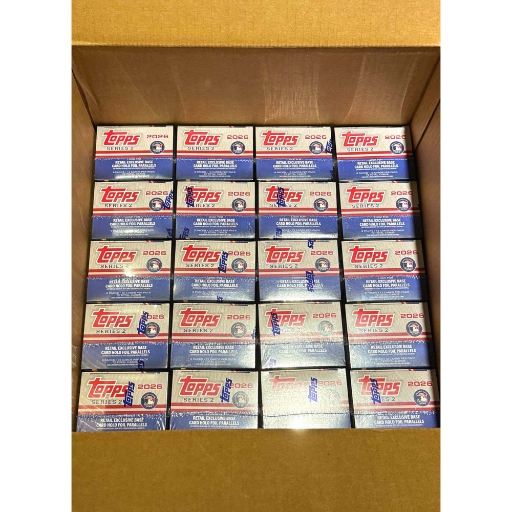 【卡世界】2026 Topps Series 2 Baseball Blaster Box 棒球 球員卡 (1盒)-細節圖4