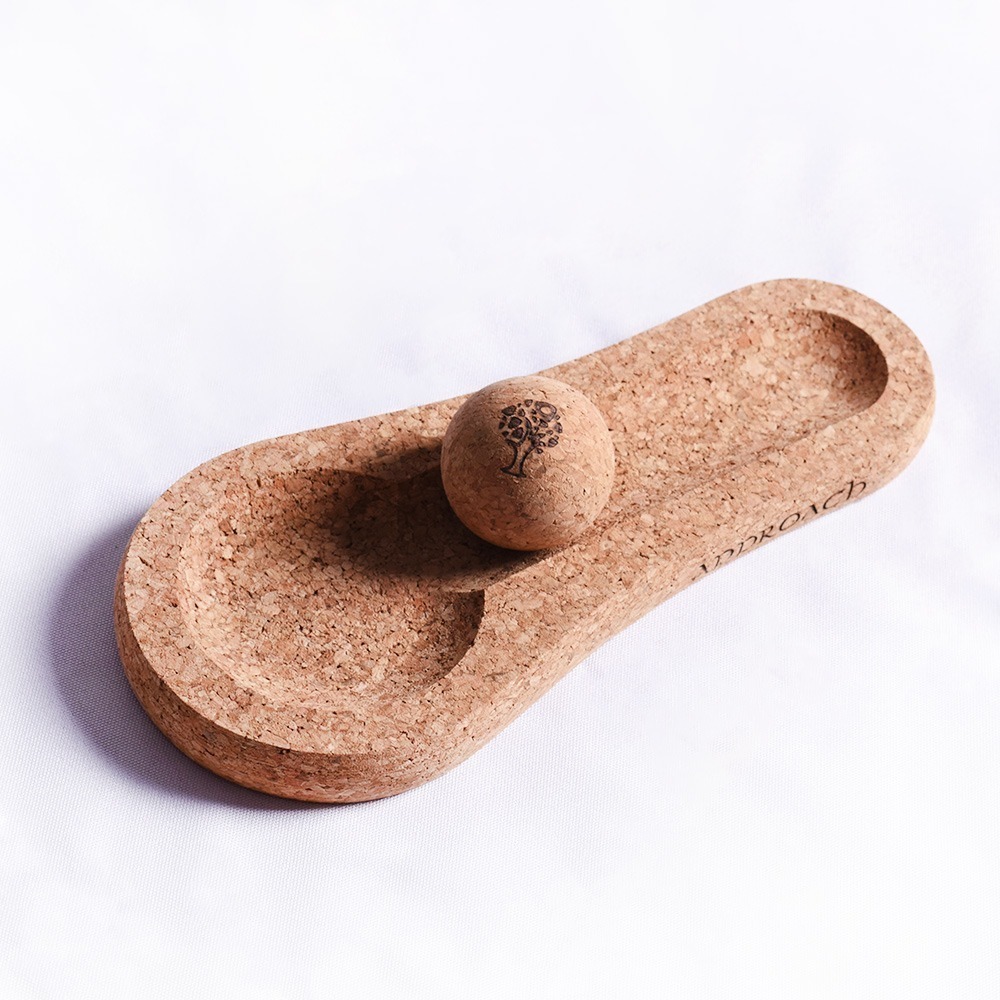 Approach yoga【養足神器】-足底肌筋膜軟木按摩足療組(日本熱銷)-foot massage-細節圖2