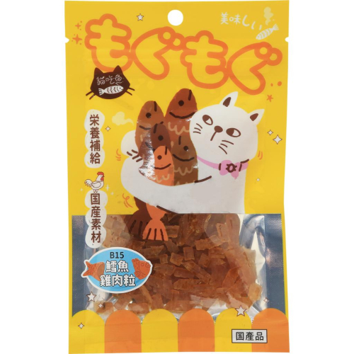 台灣製 貓吃魚 貓咪零食 共16種口味 貓零食 寵物零食 魚乾 肉捲 肉丁 貓咪潔牙錠
