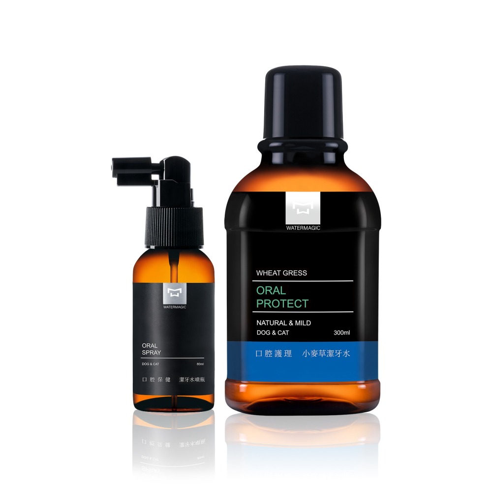 【新包裝】水魔素 貓狗口腔護理潔牙水（小麥草/蔓越莓）-細節圖2