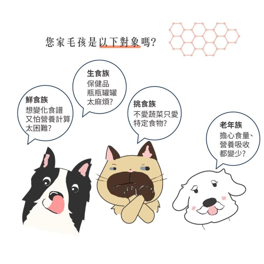 【寵立善】綜合完整型營養粉 (犬用/貓用) 營養預拌粉105g~120g-細節圖4