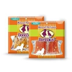 Pet Village 犬用牛奶/起司雞肉零食系列/香烤火腿乾/牛奶牛皮雞肉骨結/香烤雞肉零食系列 PV肉乾-細節圖4