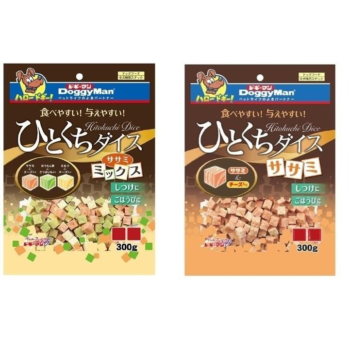 Doggyman 日本多格漫 牛肉風味塊100g&300g / 骰子魚肉風味塊300g / 乳酸菌牛肉三明治150g-細節圖2