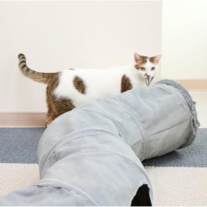 汪喵星球-S型靜音貓隧道（可折疊）-細節圖4