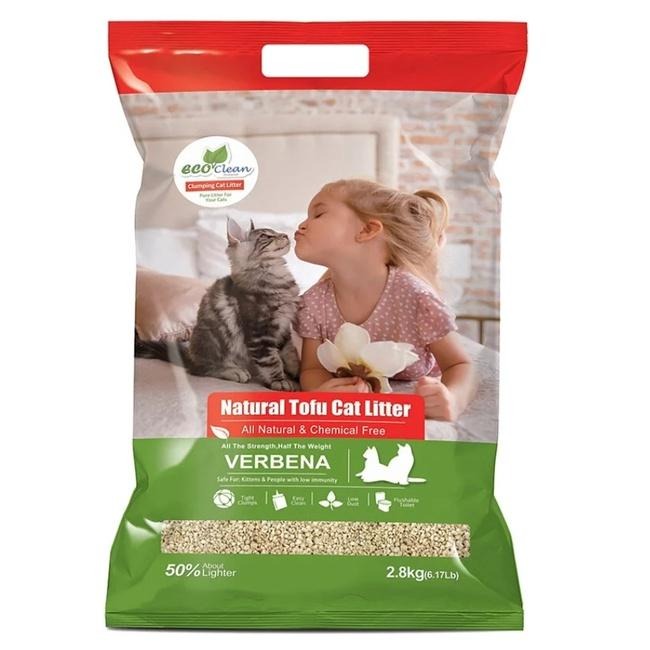 Eco艾可天然草本輕質型豆腐貓砂7L (2.8kg)  破碎豆腐砂(櫻花/馬鞭草/竹炭)-細節圖4