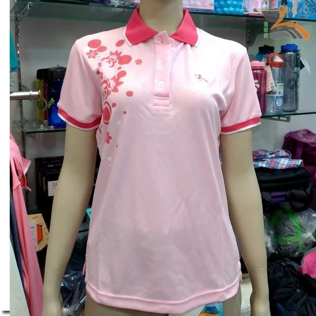 喜樂屋 女款POLO排汗衫 J22016P-1 吸濕排汗 抗UV 透氣 快乾 零碼出清 台灣製造 喜樂屋登山戶外休閒-細節圖2