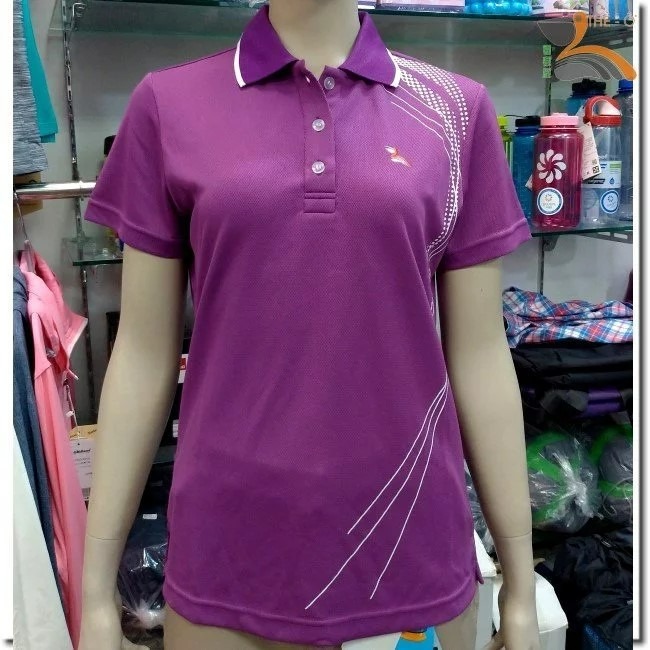 喜樂屋 女款POLO排汗衫 J22016P-3 吸濕排汗 抗UV 透氣 快乾 零碼出清 台灣製造 喜樂屋登山戶外休閒-細節圖2