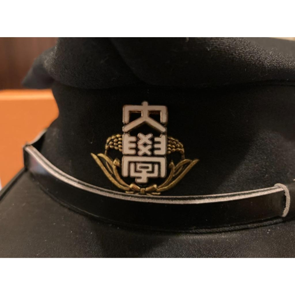 日本老件-早稻田大學角帽-細節圖3