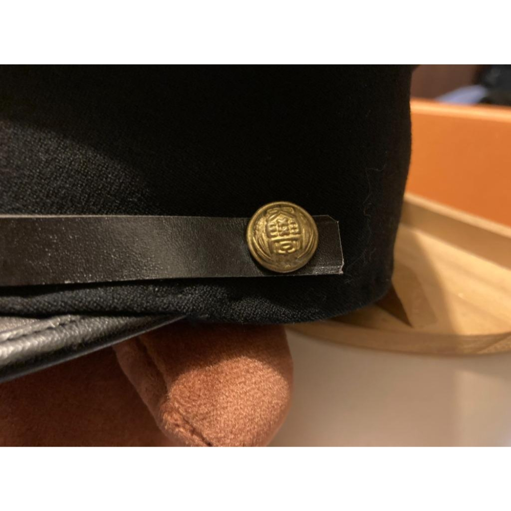 日本老件-早稻田大學角帽-細節圖5