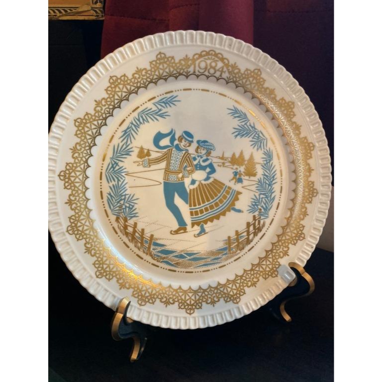 英國百年瓷器品牌Spode-展示盤-細節圖3