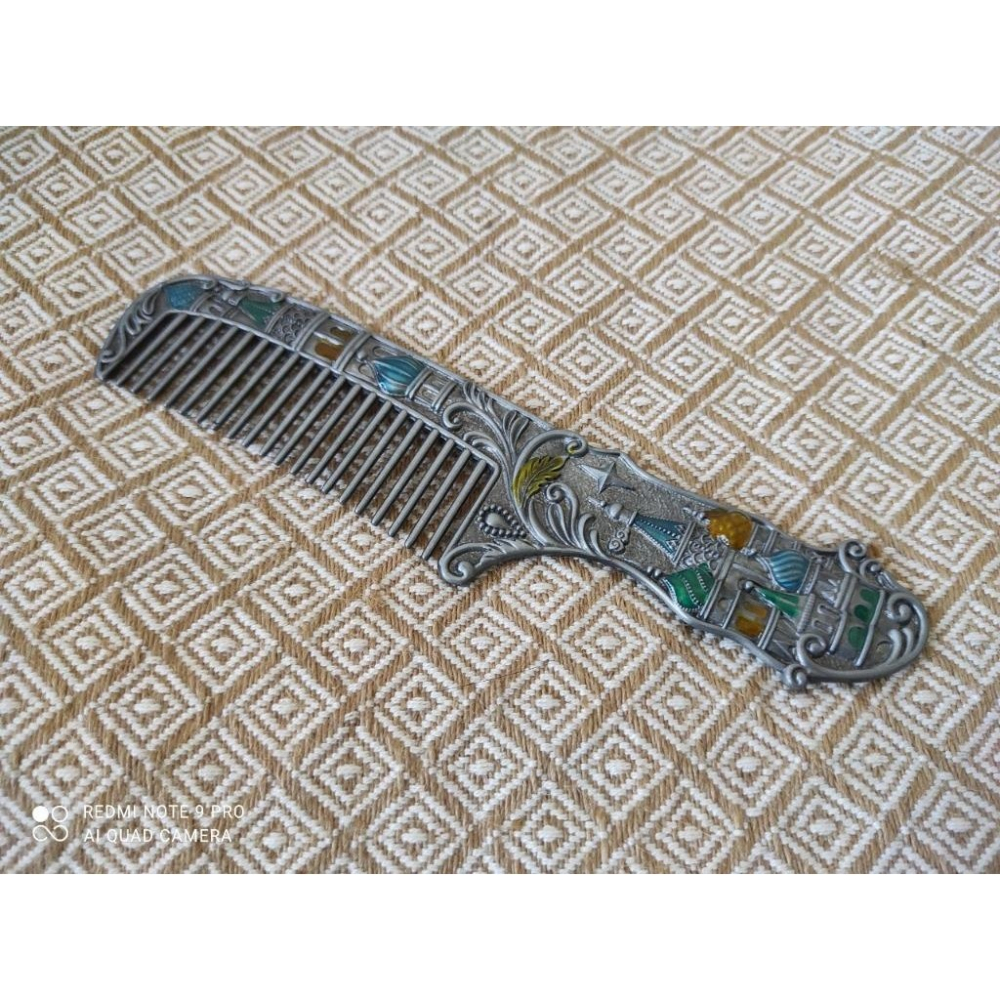 俄羅斯古堡風格梳子 (紅、黃、銀，280/支)-細節圖4