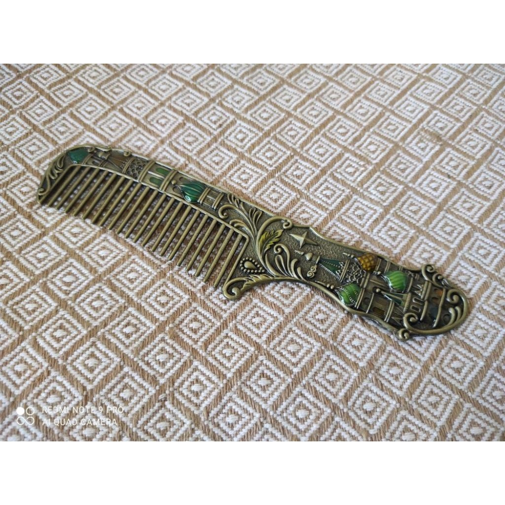 俄羅斯古堡風格梳子 (紅、黃、銀，280/支)-細節圖5