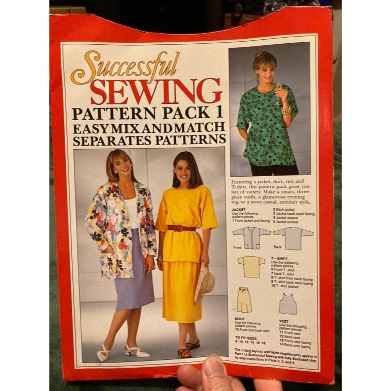 英國老件-Successful sewing 現成-衣版紙-細節圖3
