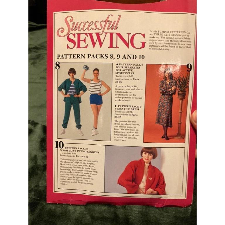 英國老件-Successful sewing 現成-衣版紙-細節圖2