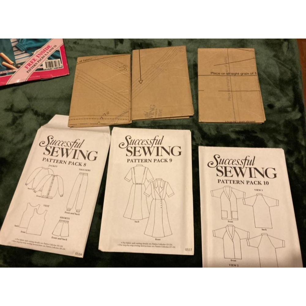 英國老件-Successful sewing 現成-衣版紙-細節圖3