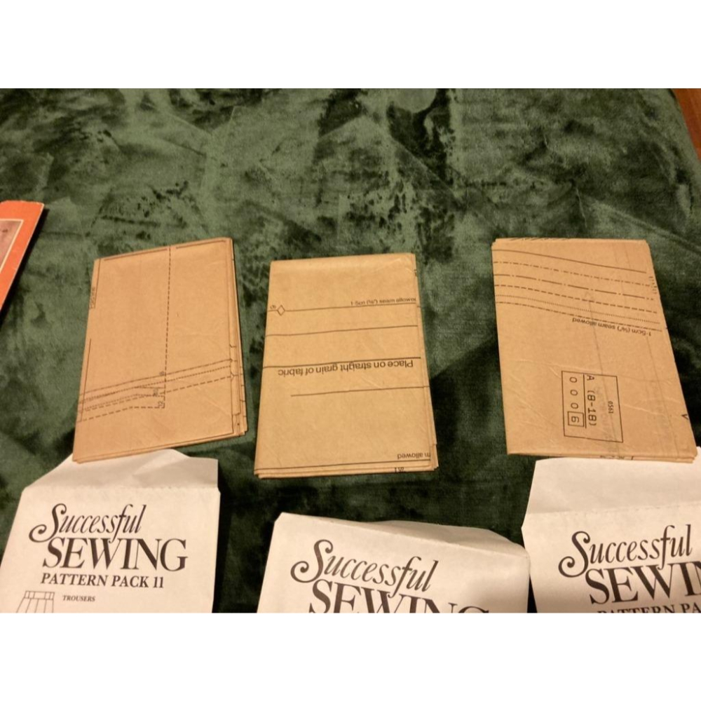 英國老件-Successful sewing 現成-衣版紙-細節圖3