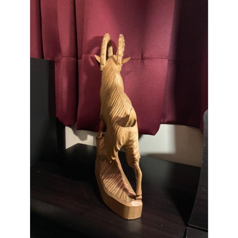 蘇聯製 70年代 木雕工藝品-細節圖4