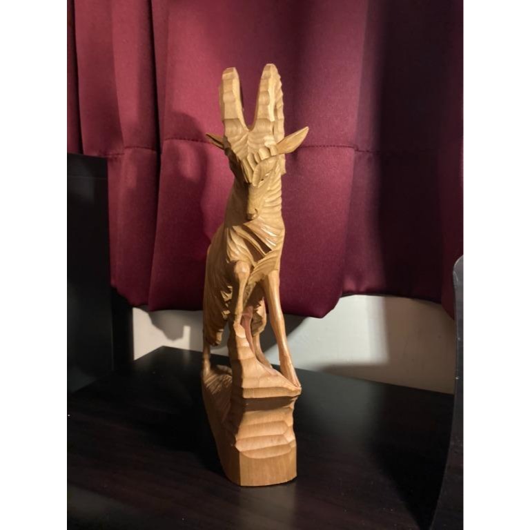 蘇聯製 70年代 木雕工藝品-細節圖5