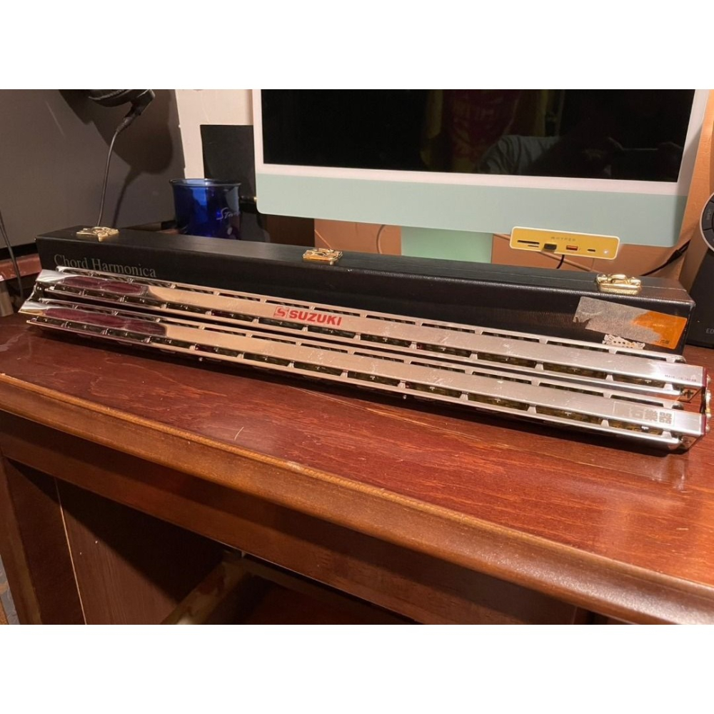 （日本製） 「原價三萬五」Suzuki SCH-48 和弦口琴 Chord 48-細節圖2