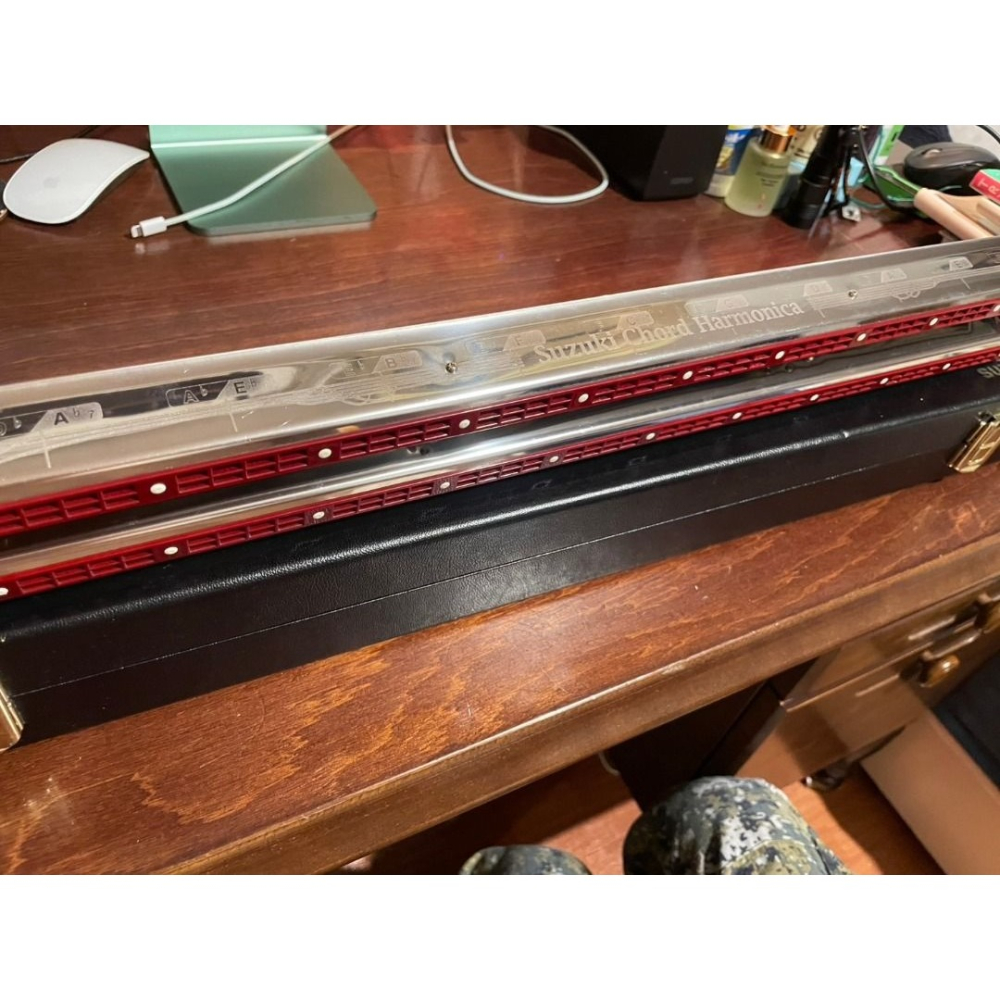 （日本製） 「原價三萬五」Suzuki SCH-48 和弦口琴 Chord 48-細節圖9