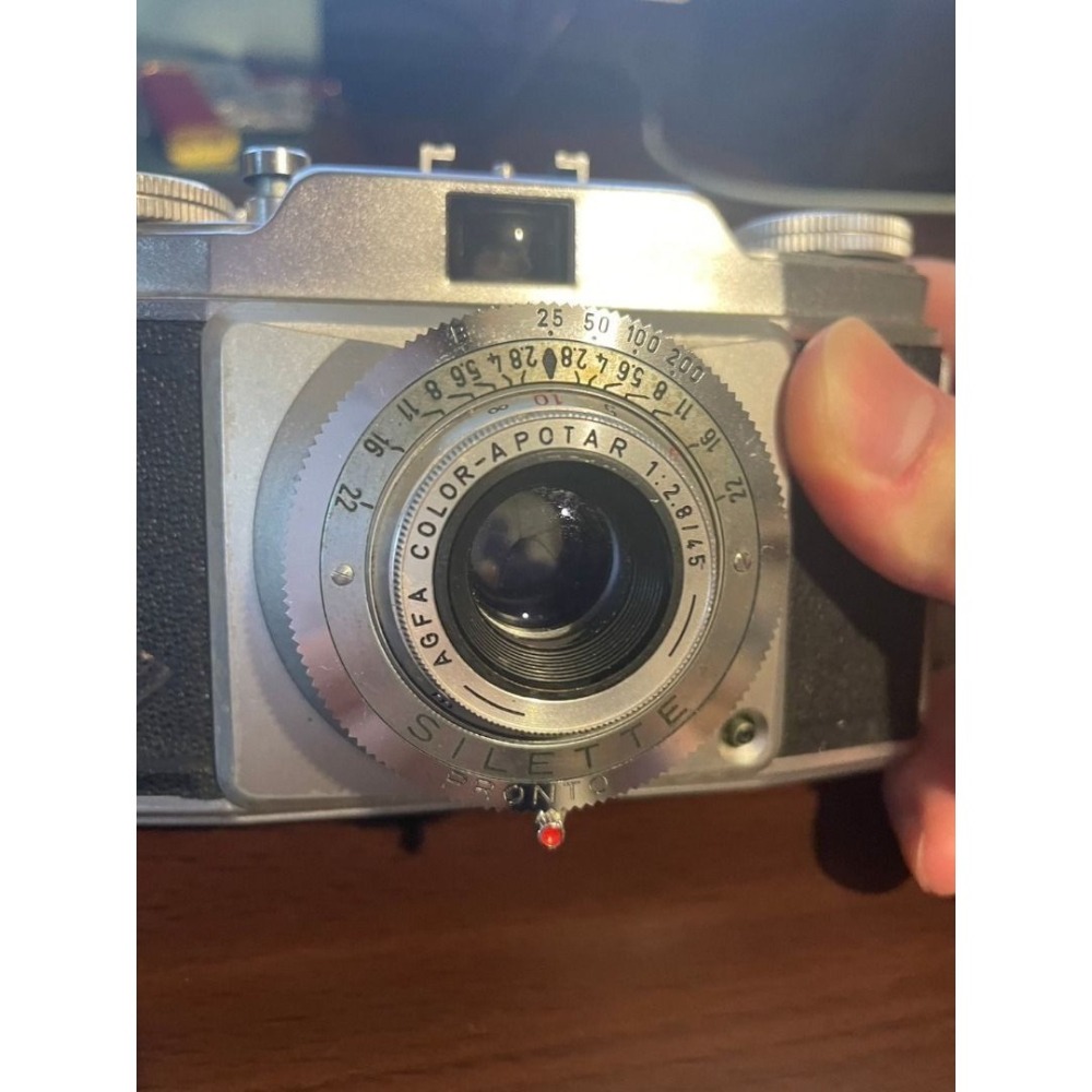 1953 年德國製 Agfa Silette 底片相機.-細節圖2