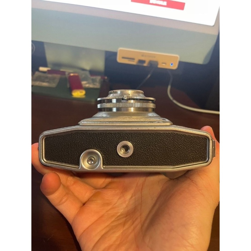 1953 年德國製 Agfa Silette 底片相機.-細節圖6