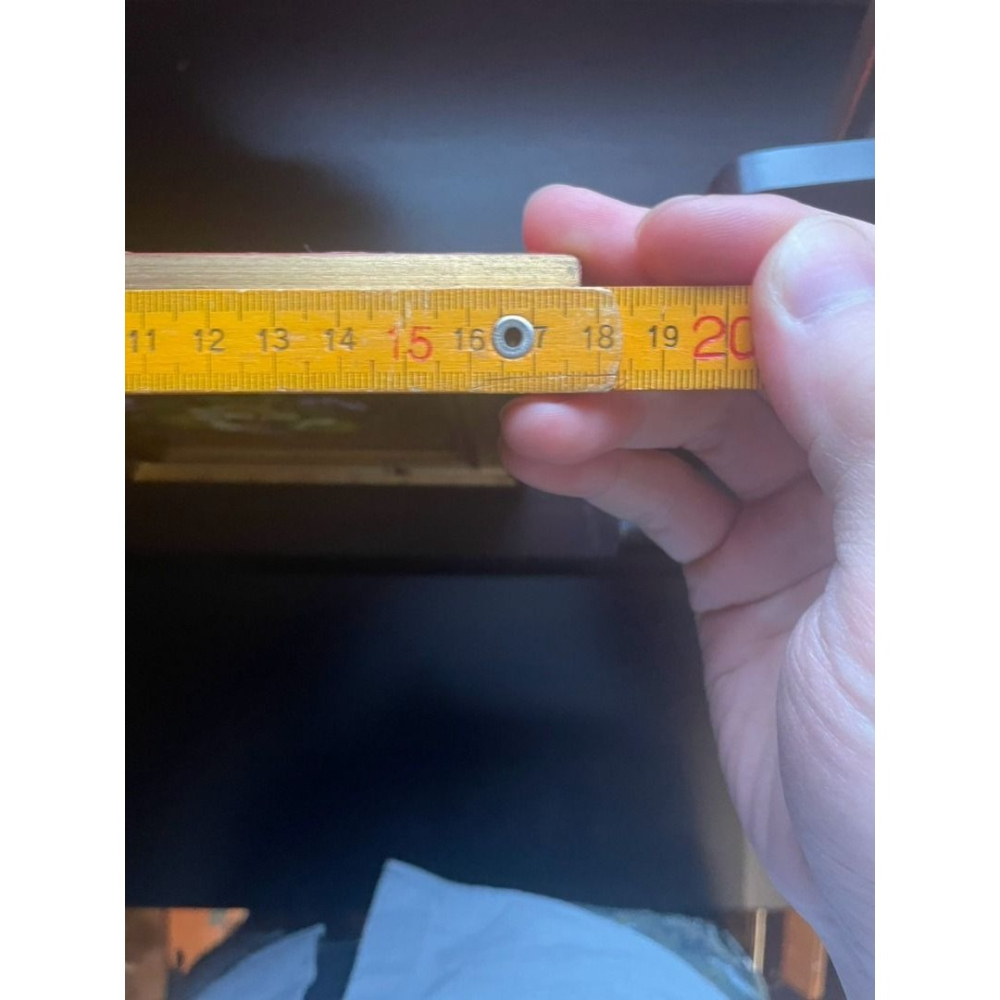 義大利 石膏貼木框 花卉油畫-細節圖4