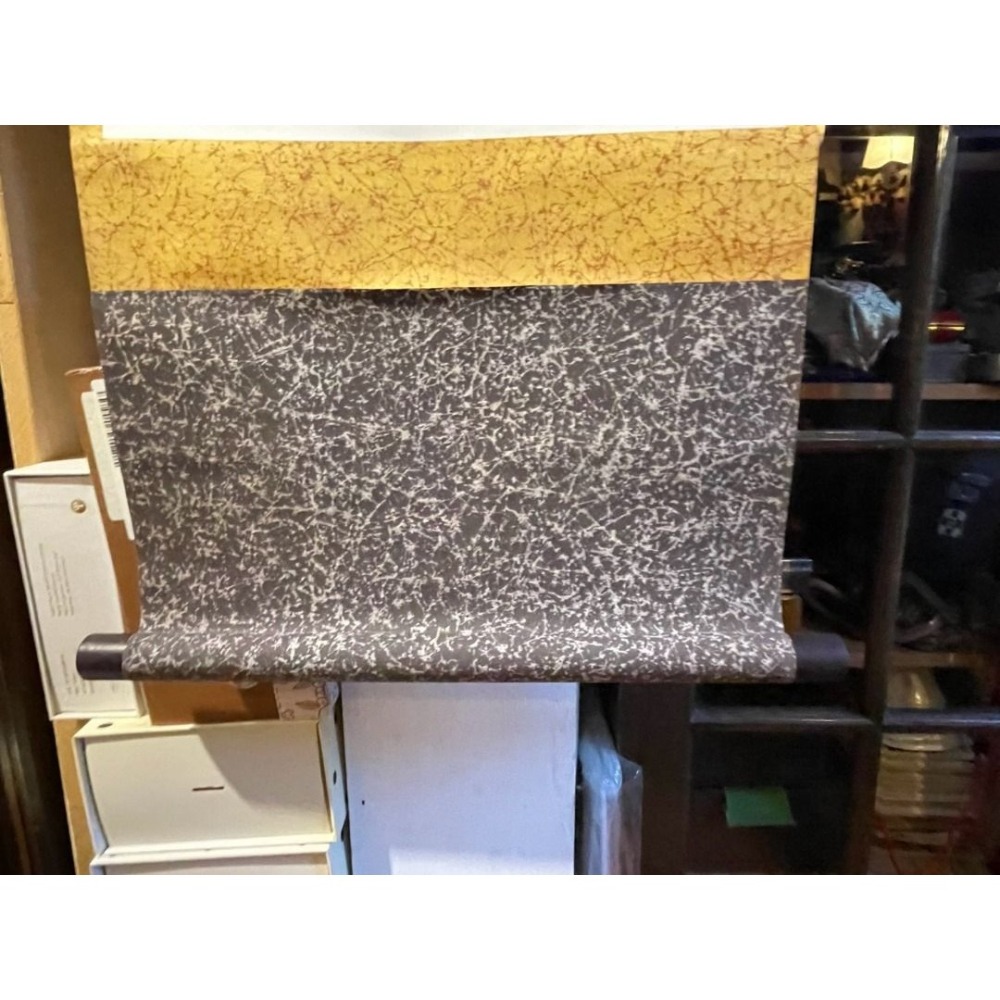 日本老件 水墨軸畫-細節圖5