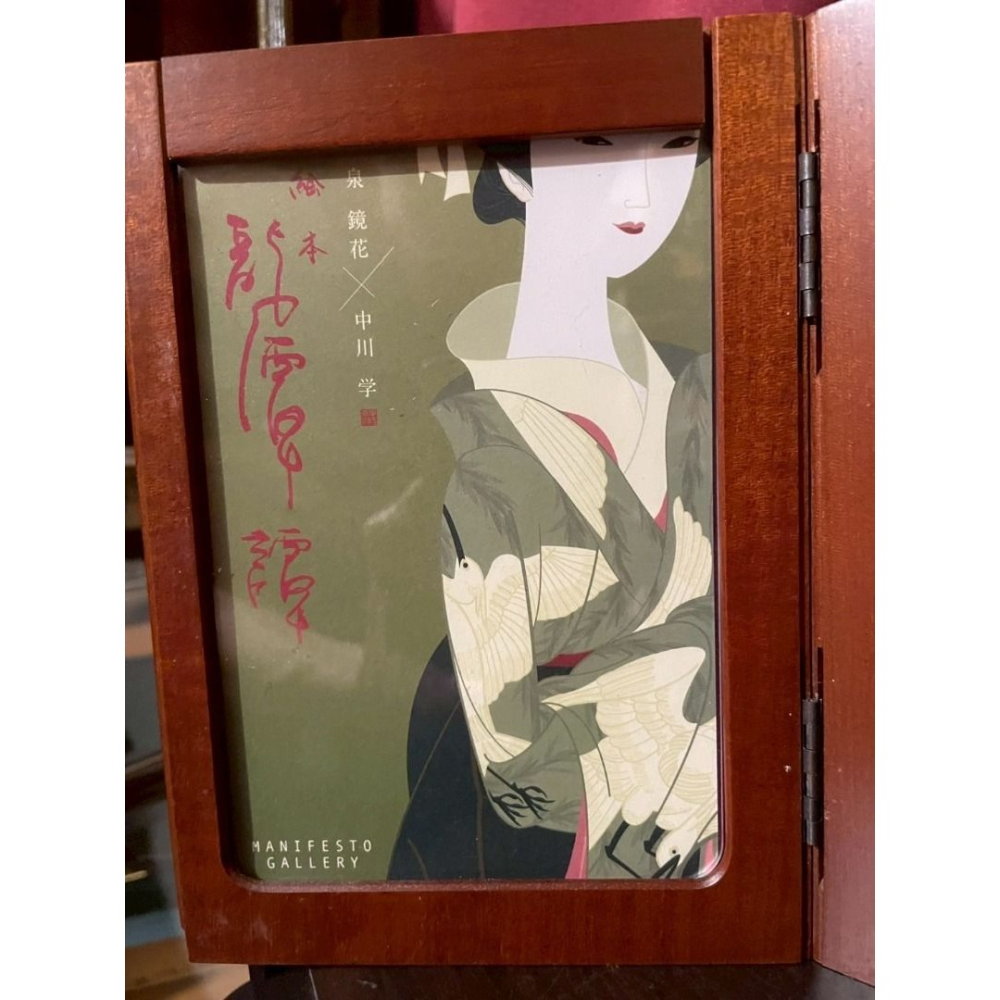 日本 原木塊 WOODREX 照片坐鐘-細節圖3