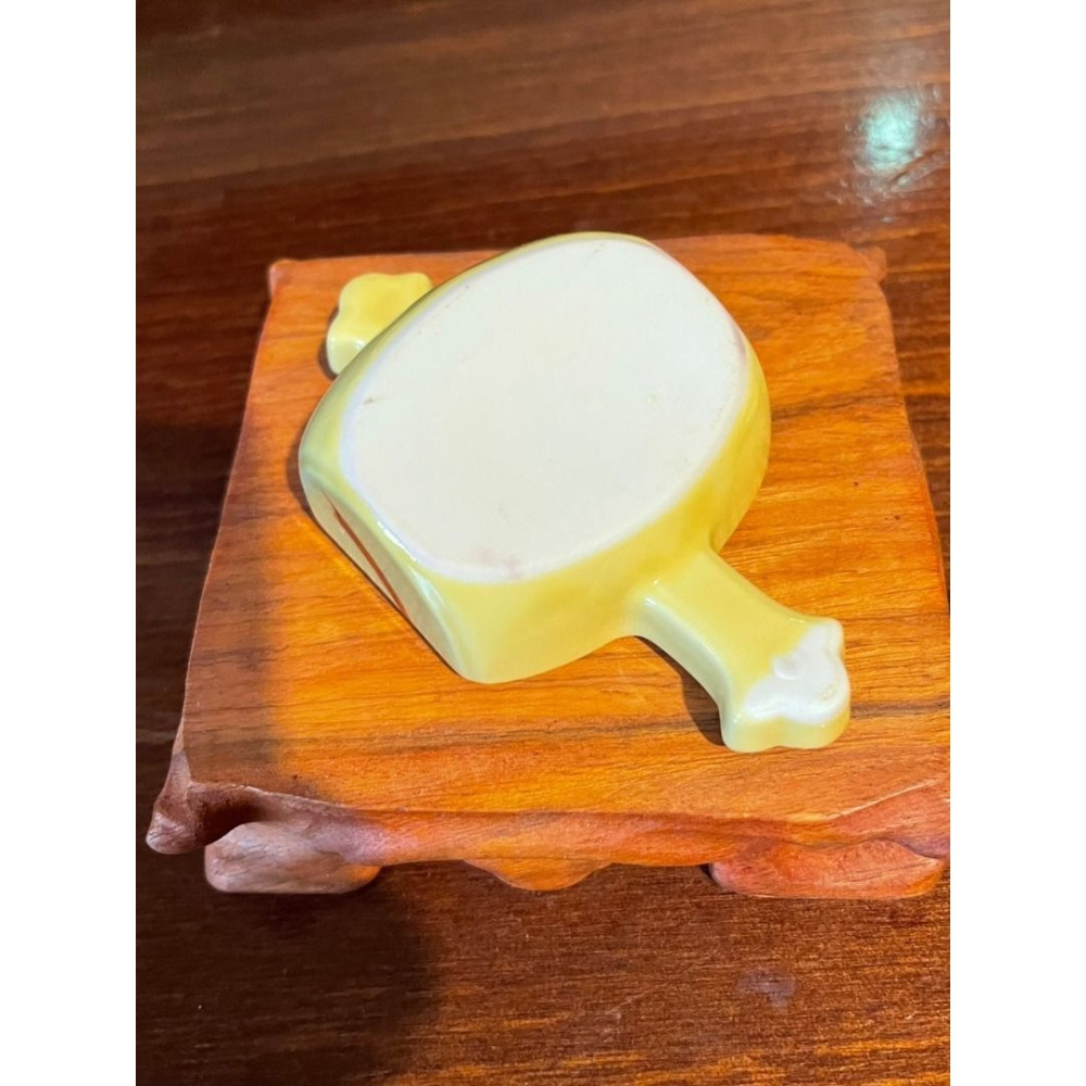 日本 香道 手繪 陶瓷小槌香盒 打ち出の小槌-細節圖6