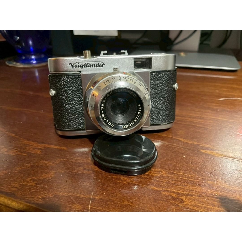 1954 年德製銘機 福倫達Voigtländer VITO B 機械底片相機-細節圖2