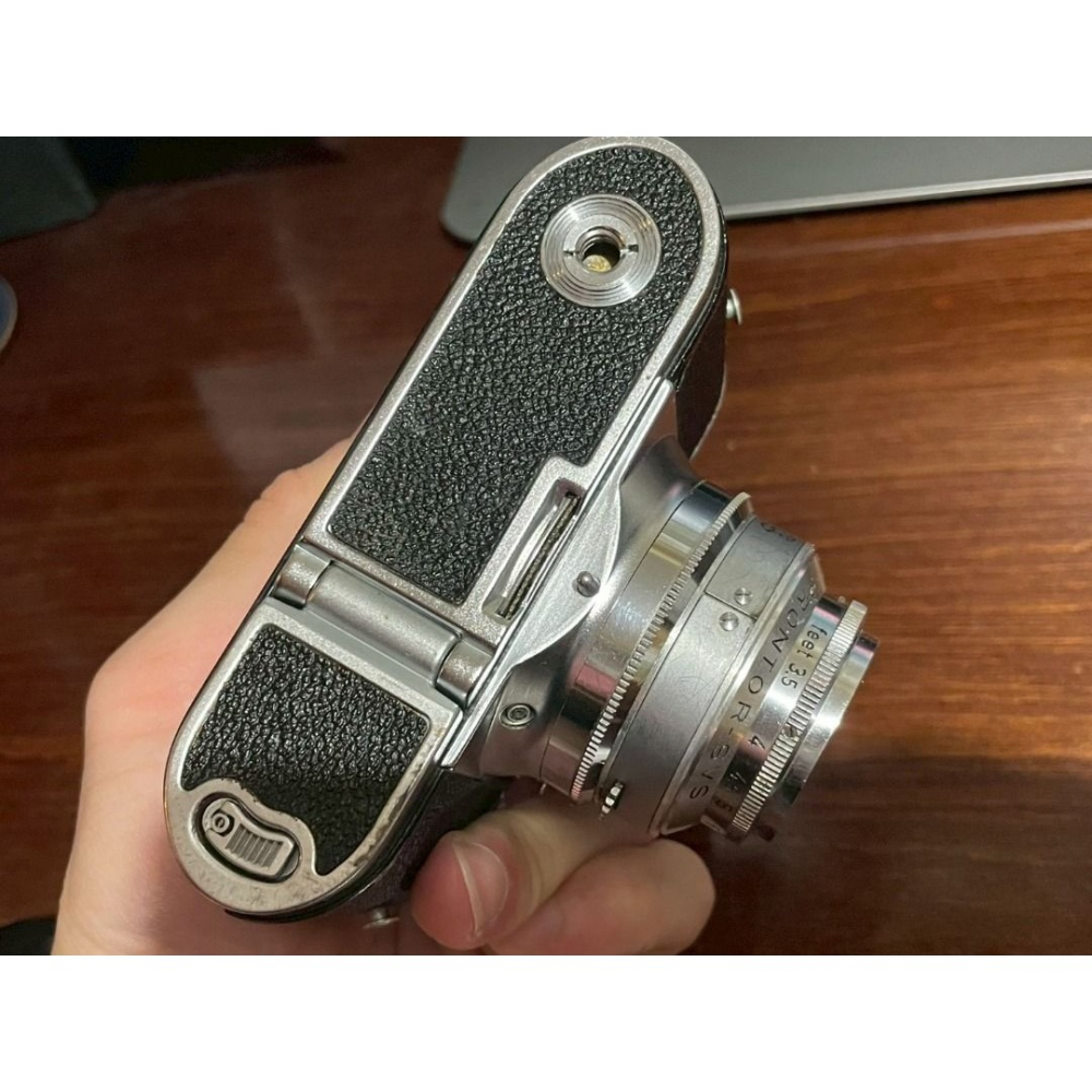 1954 年德製銘機 福倫達Voigtländer VITO B 機械底片相機-細節圖3