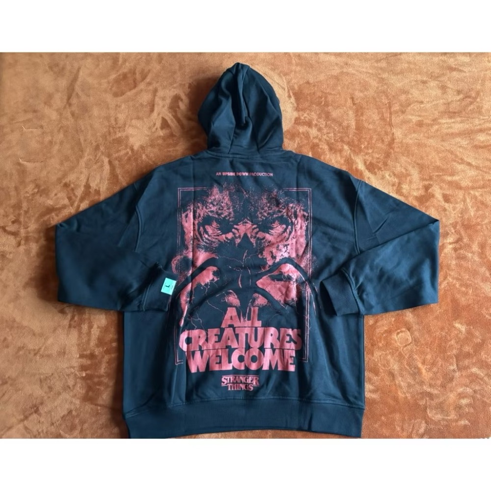 全新Netflix怪奇物語Stranger Things帽T SZ L-細節圖4