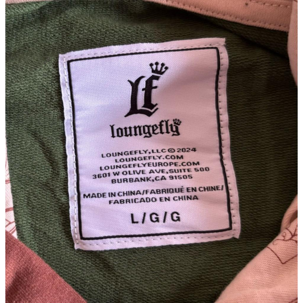 全新Loungefly Bookshop Hoodie帽T SZ S/L-細節圖4