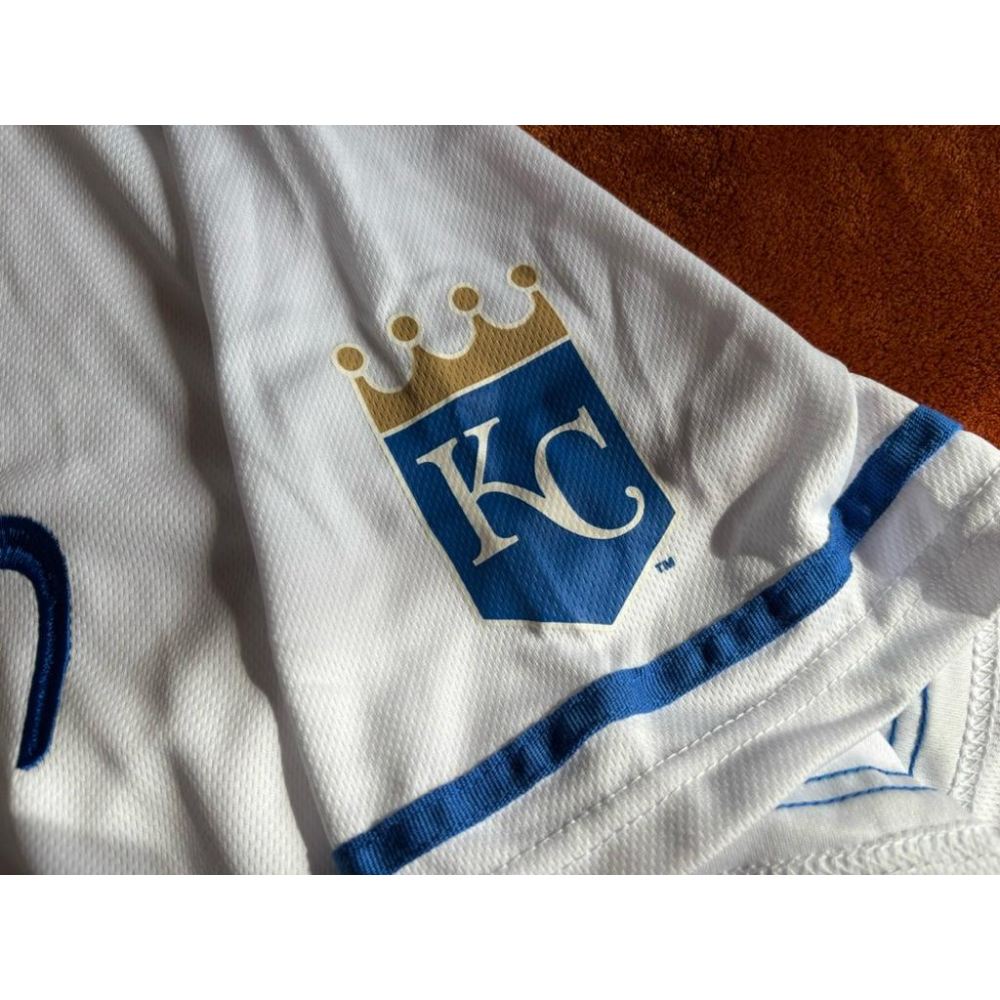 全新堪薩斯皇家Kansas Royals猶太紀念棒球球衣Jewish Heritage Jersey SZ M/XL-細節圖3
