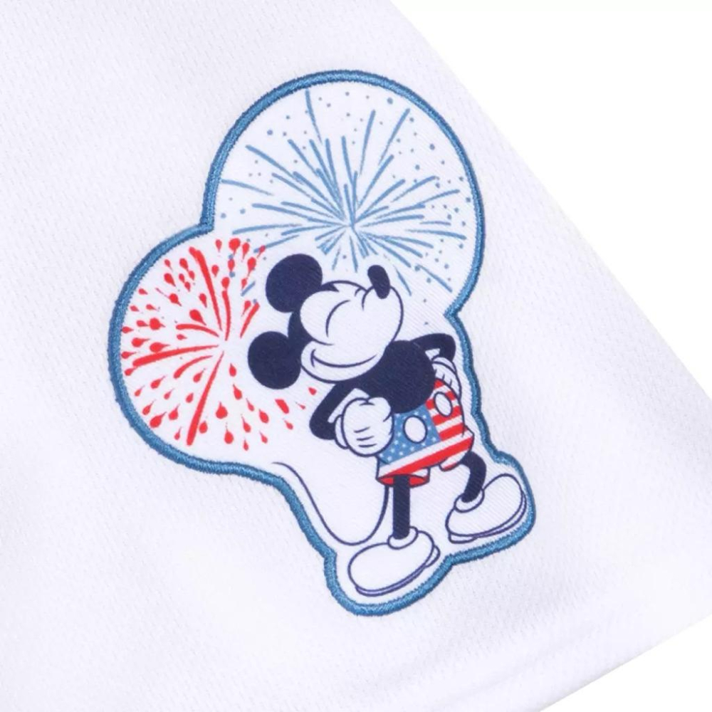 【D3】全新米老鼠MickeyMouse Americana棒球球衣 SZ M-細節圖3