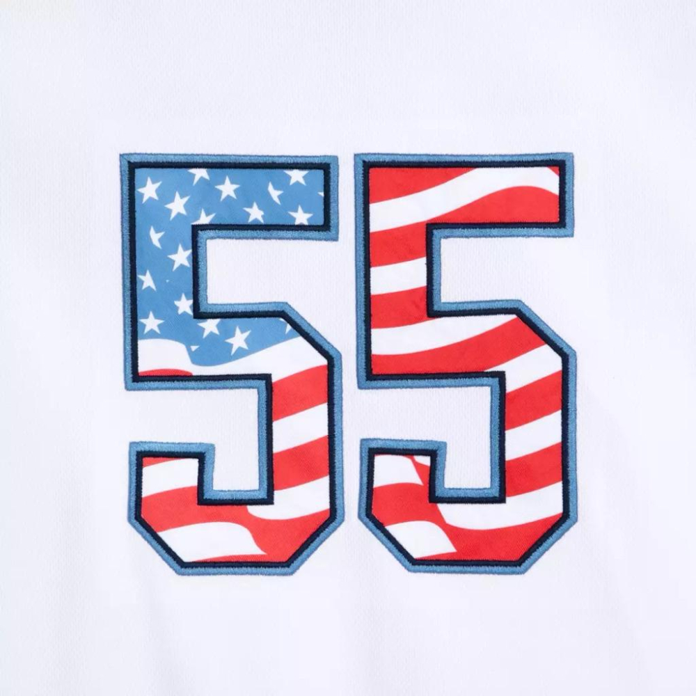 【D3】全新米老鼠MickeyMouse Americana棒球球衣 SZ M-細節圖6