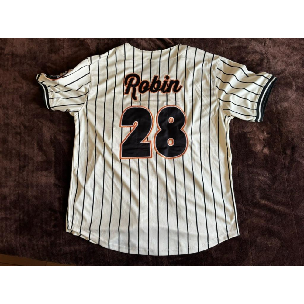 【F1】全新小熊維尼迪士尼Disney Winnie the Pooh Tigger條紋棒球衣BoxLunch SZ L-細節圖8