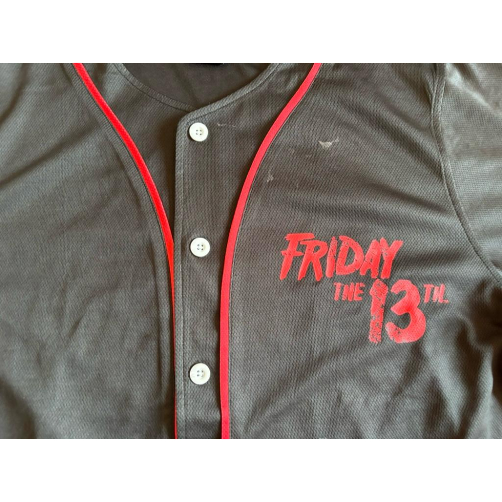 【Q2】二手十三號星期五Friday the 13th棒球球衣 SZ M-細節圖2