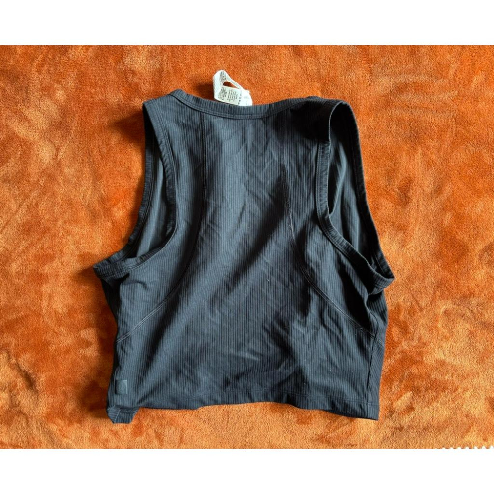 二手lululemon Ribbed Nulu™  女士羅紋前側紐扣款背心 LW1FMJS SZ S-細節圖7