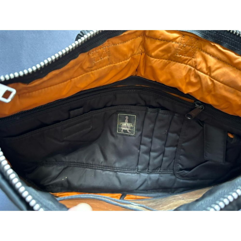 二手正品古著台版Porter International公事包-細節圖3